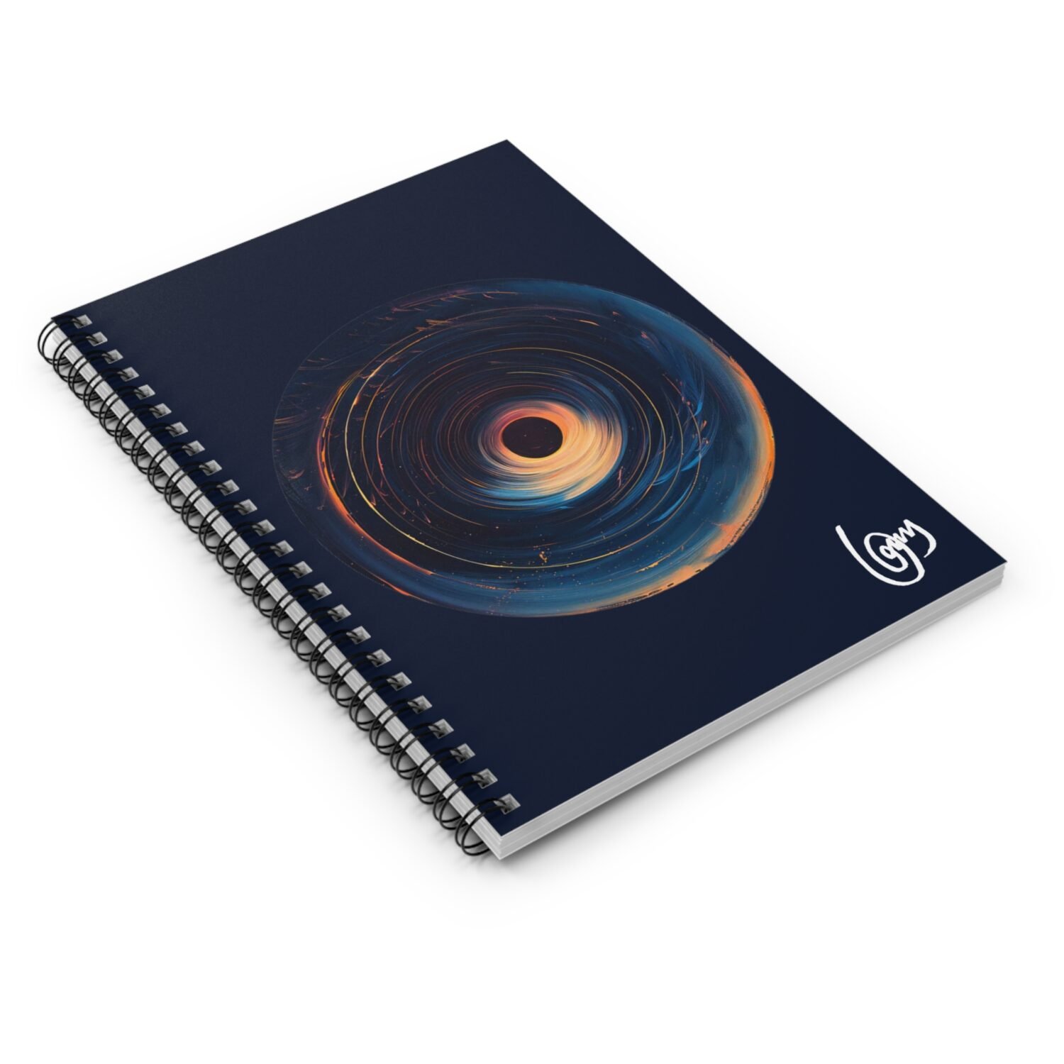 Cosmic Spiral Notebook - Ruled Line, Artistic Journal, Unique Diary, Galaxy-Themed Stationery, Creative Gift, Writing Companion - Image 4